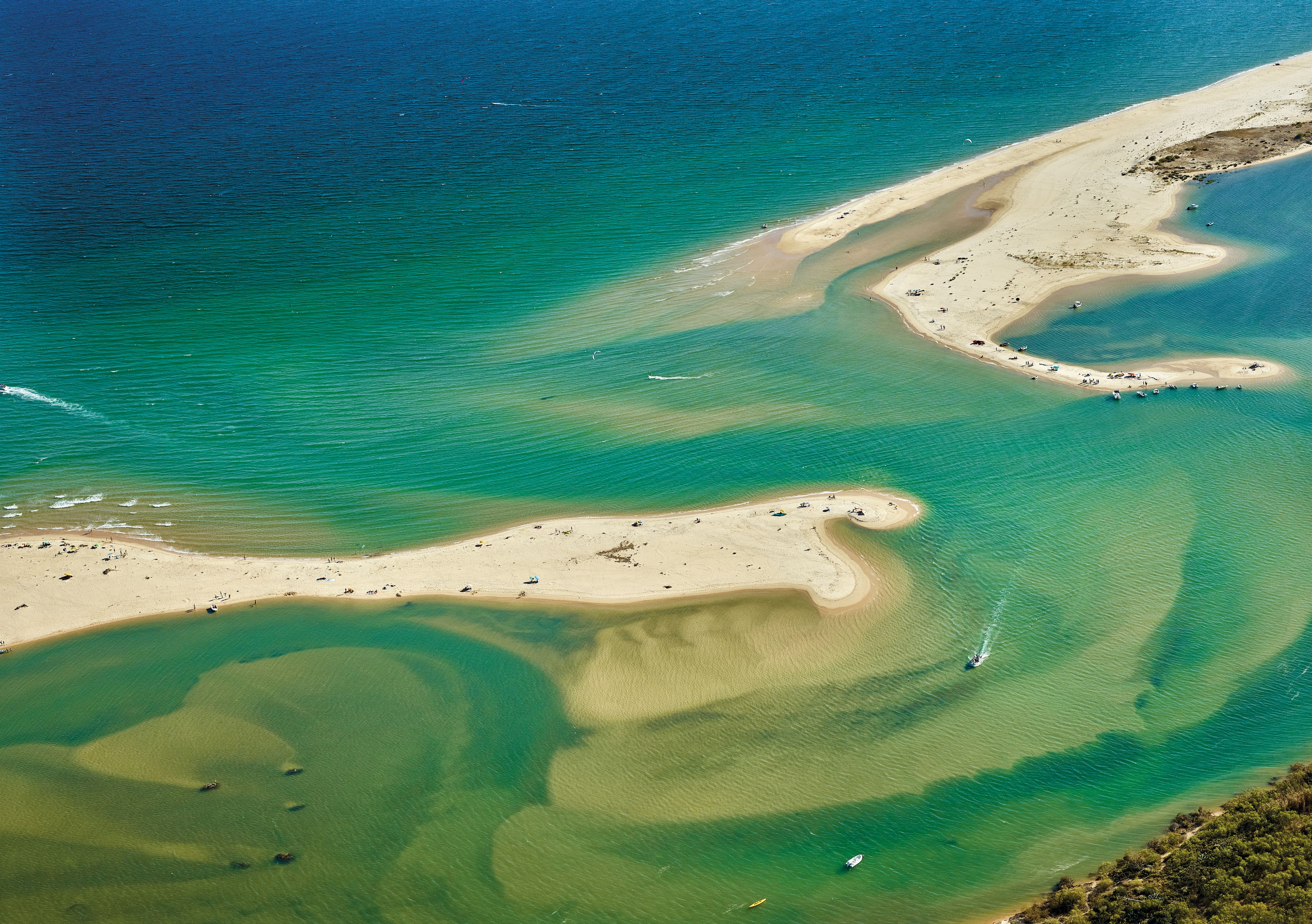 Beyond the resort: Ria Formosa.