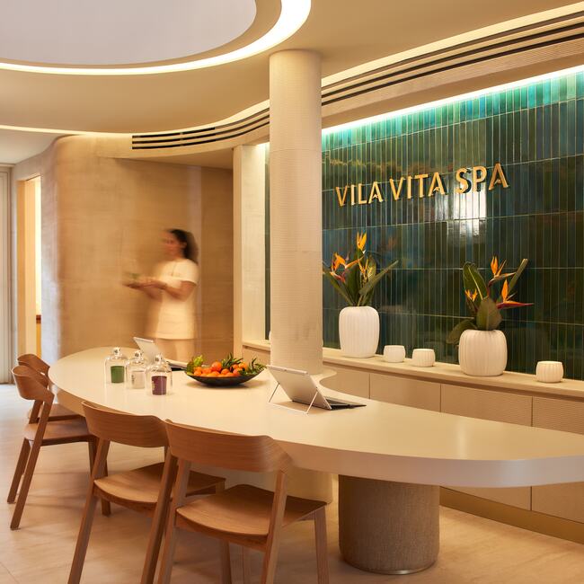 Vila Vita Spa by Sisley reception