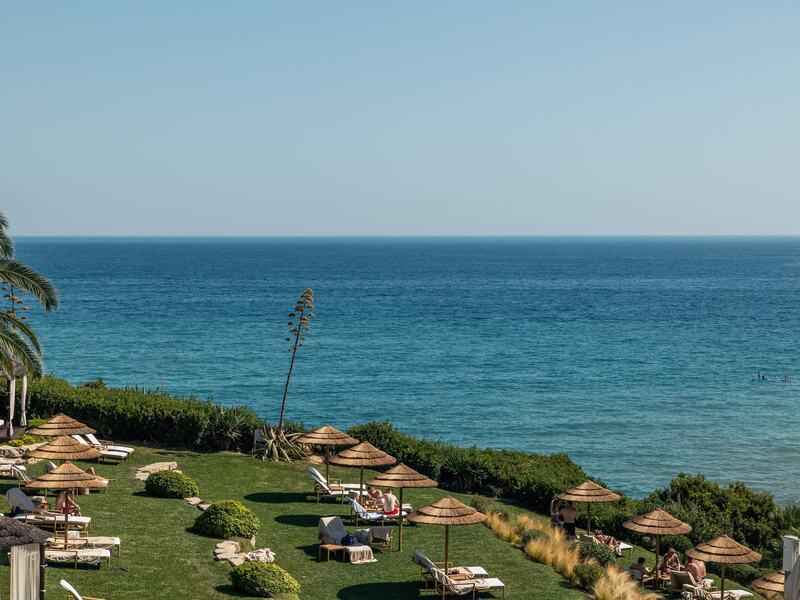 Garden with ocea view