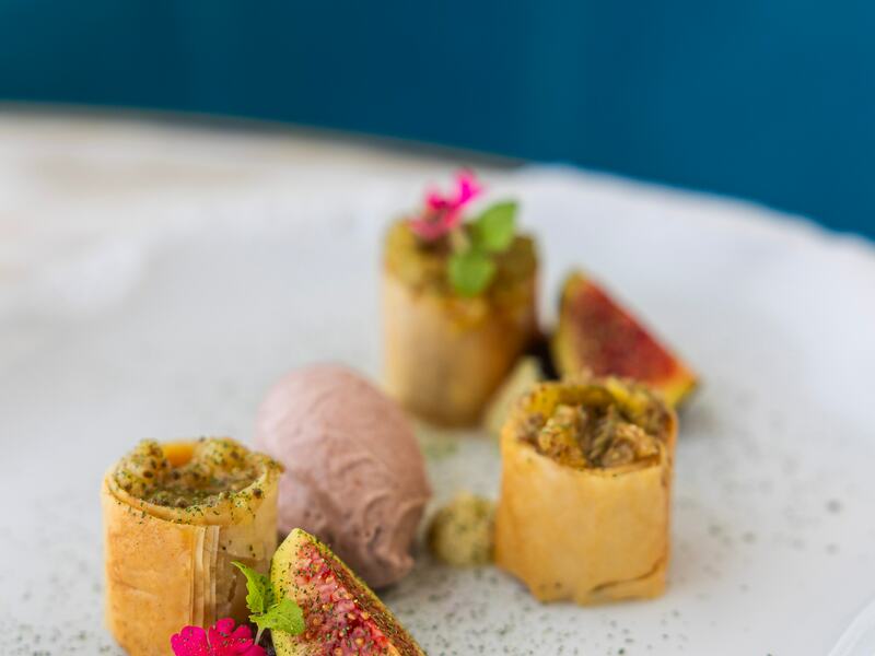 Upcoming events: Atlantico's dish.