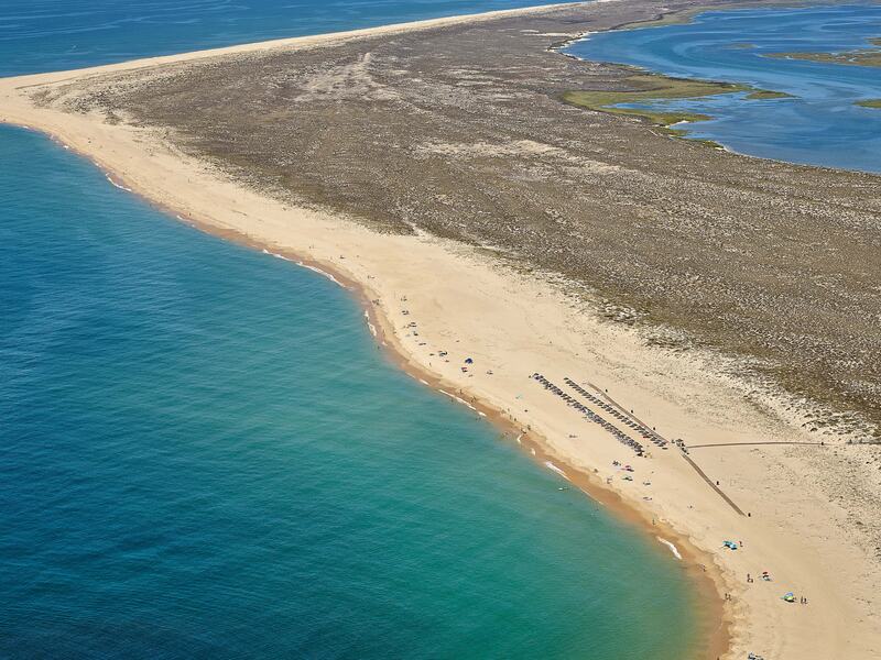 Beyond the resort: Ilha Deserta.