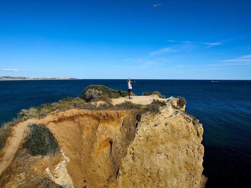 Beyond the resort: Cliff in Porches.
