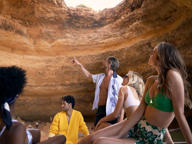 Beyond the resort: Benagil cave.