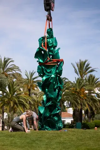 Arne Quinze's Sculpture