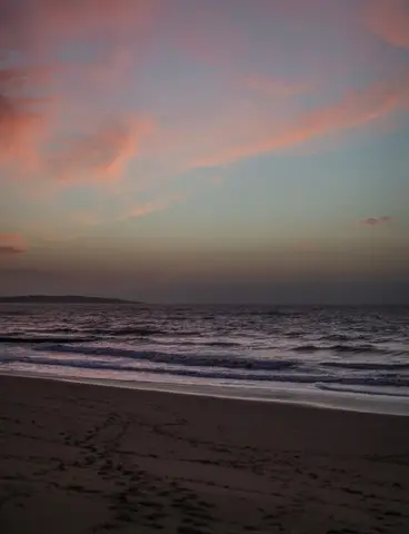 Beyond the resort: Beach view in Algarve