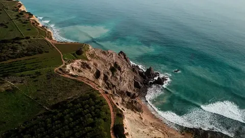 V-life: Beach Aerial View