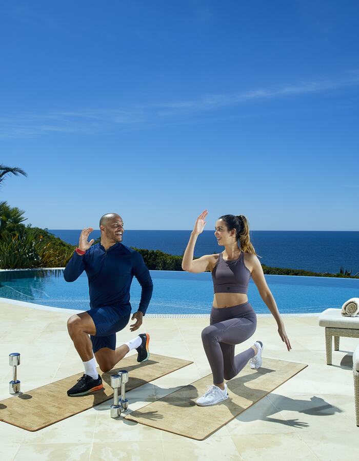 Fitness activities available at Vila Vita Parc