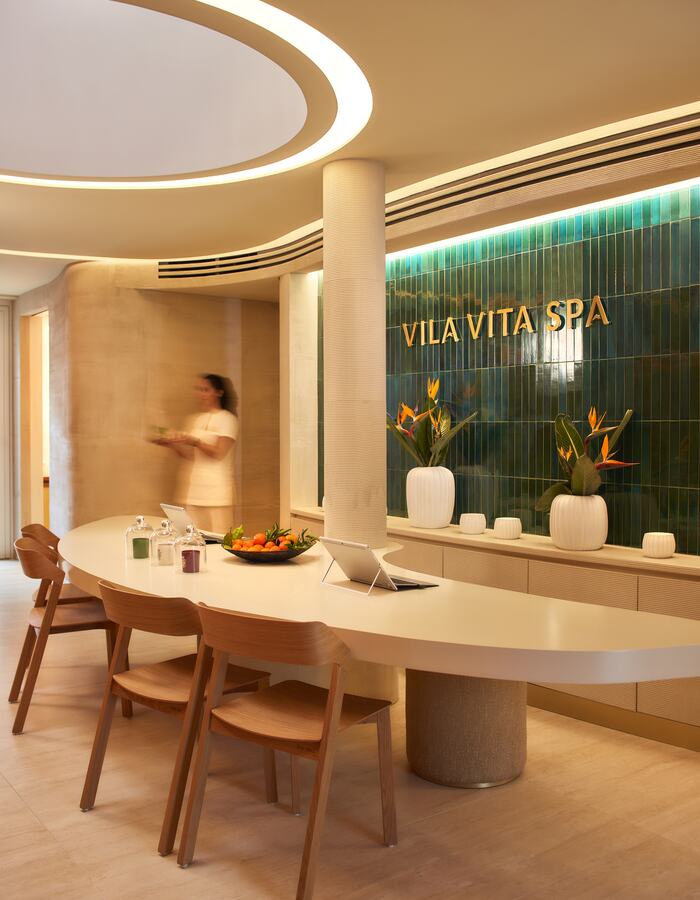 Vila Vita Spa by Sisley reception