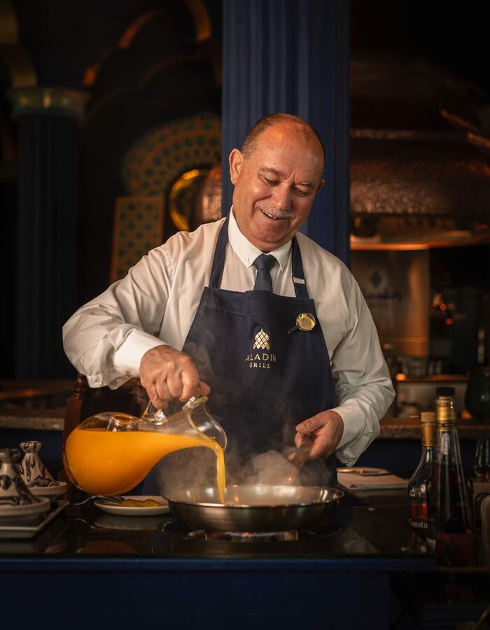 Restaurants: Aladin Crepe Suzette